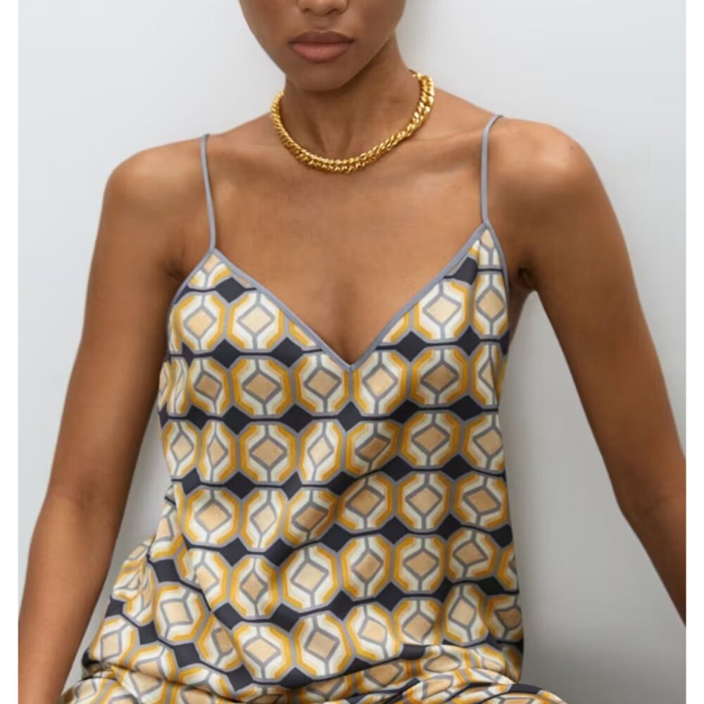 Aritzia Babaton XXS Camisole Tank Top Teddy Sexy Summer Vacation Classic Boho‎